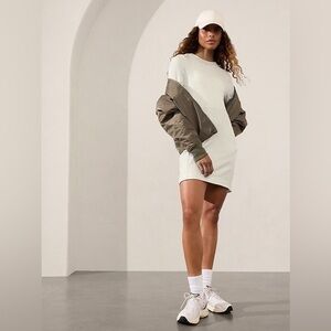Athleta Coaster Luxe Sweatshirt Dress